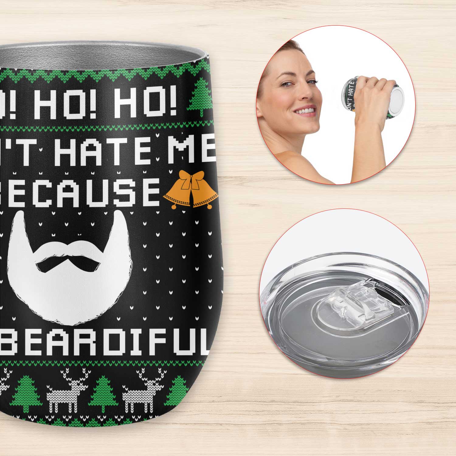 12oz-wine-tumbler-Mockup-2-keyfeature-2 4VT. I'm Beardiful