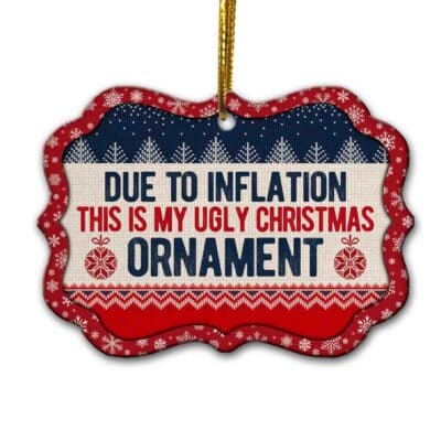 Aluminum Medallion Ornament