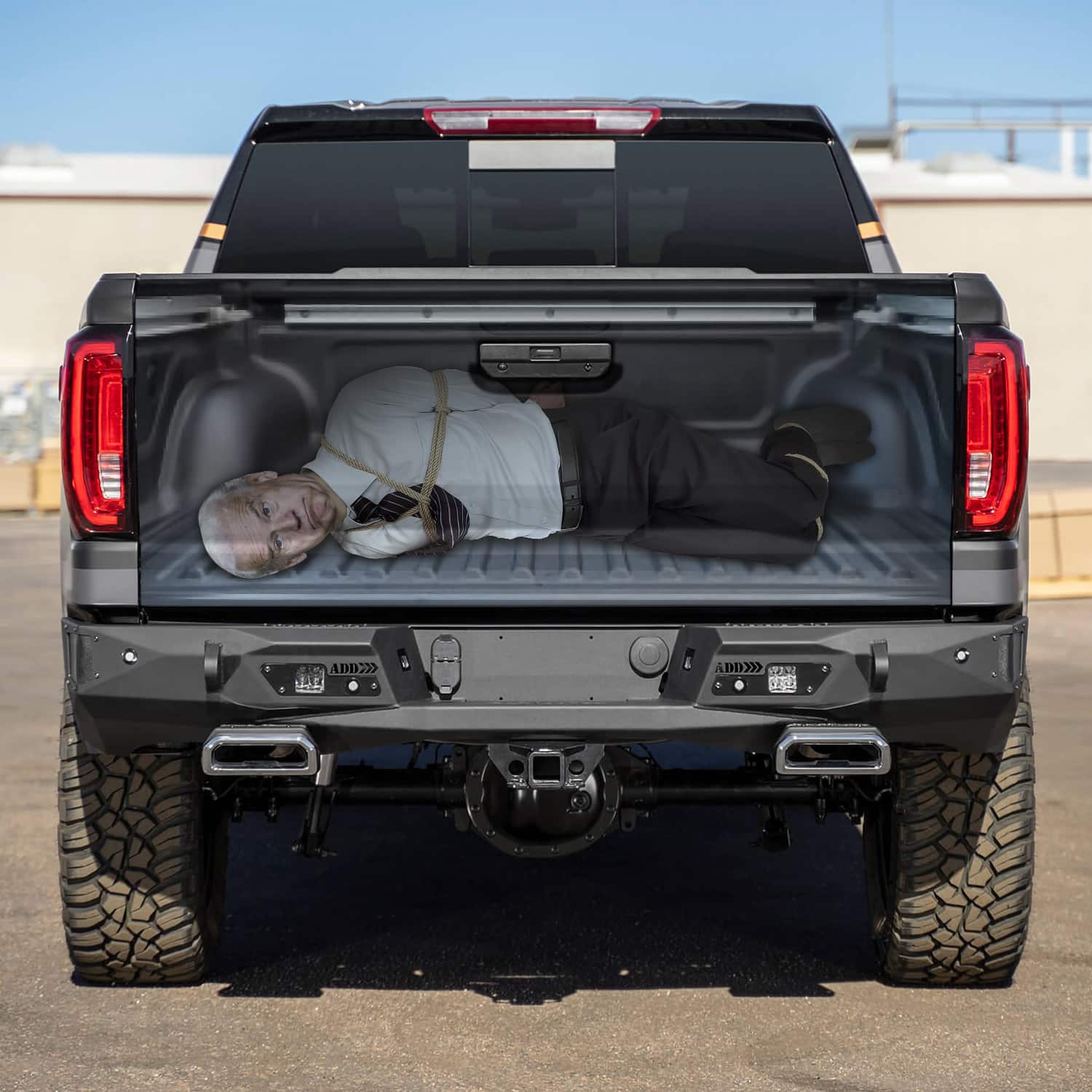 Joe Biden Tailgate Wrap - epho0hk