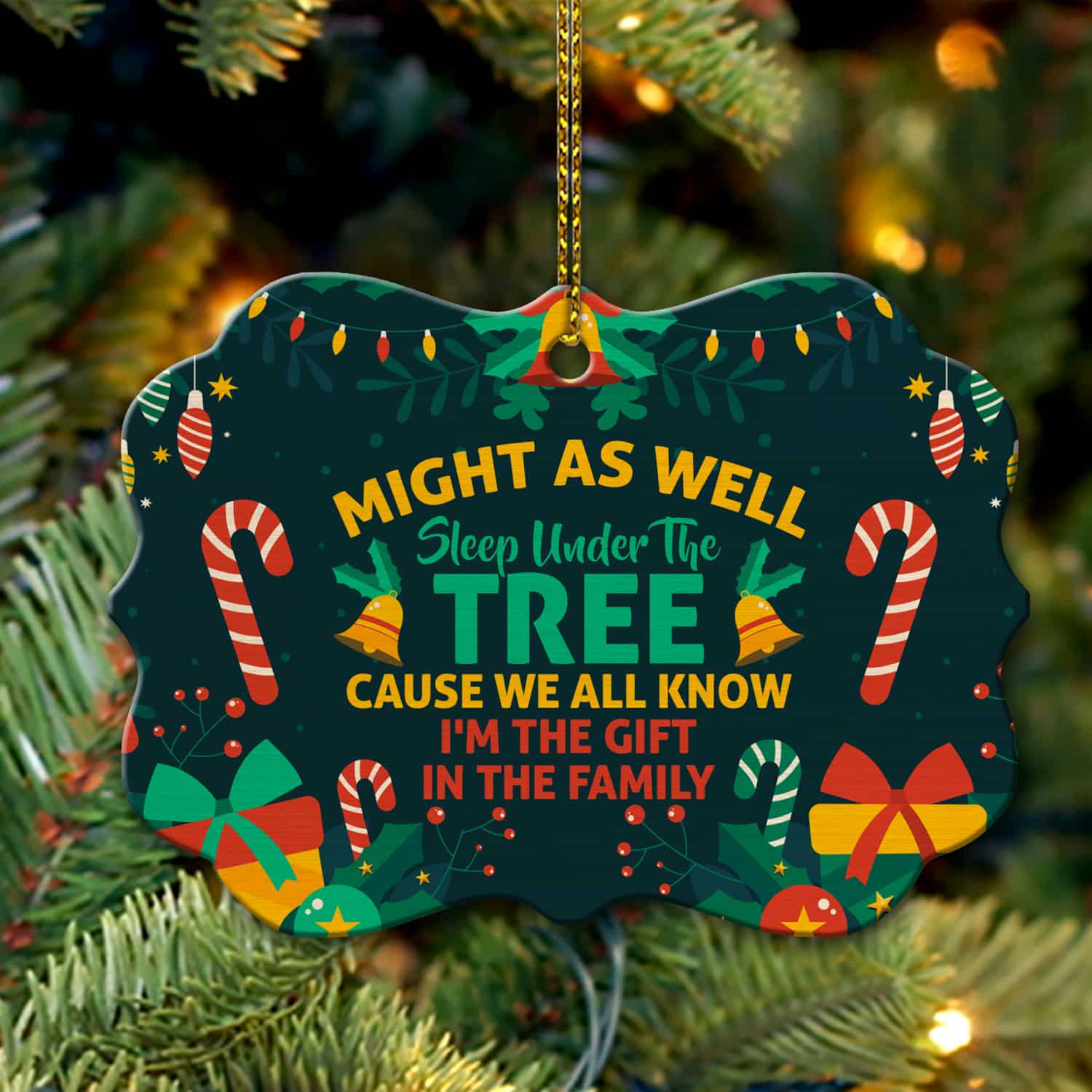 ALUMINUM-Medallion-Ornament-Mockup-3 1VT. Sleep Under The Tree