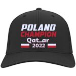po 1, Black, Twill Cap