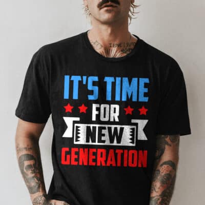 It's Time for New Generation Democrat House 2022 2023 T-Shirt - Political T-Shirt