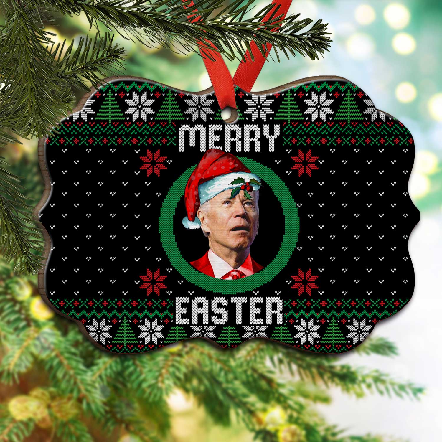 Medallion-Ornament-Mockup-4 3VT. Biden Merry Easter