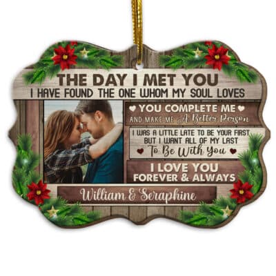 Wood Medallion Ornament
