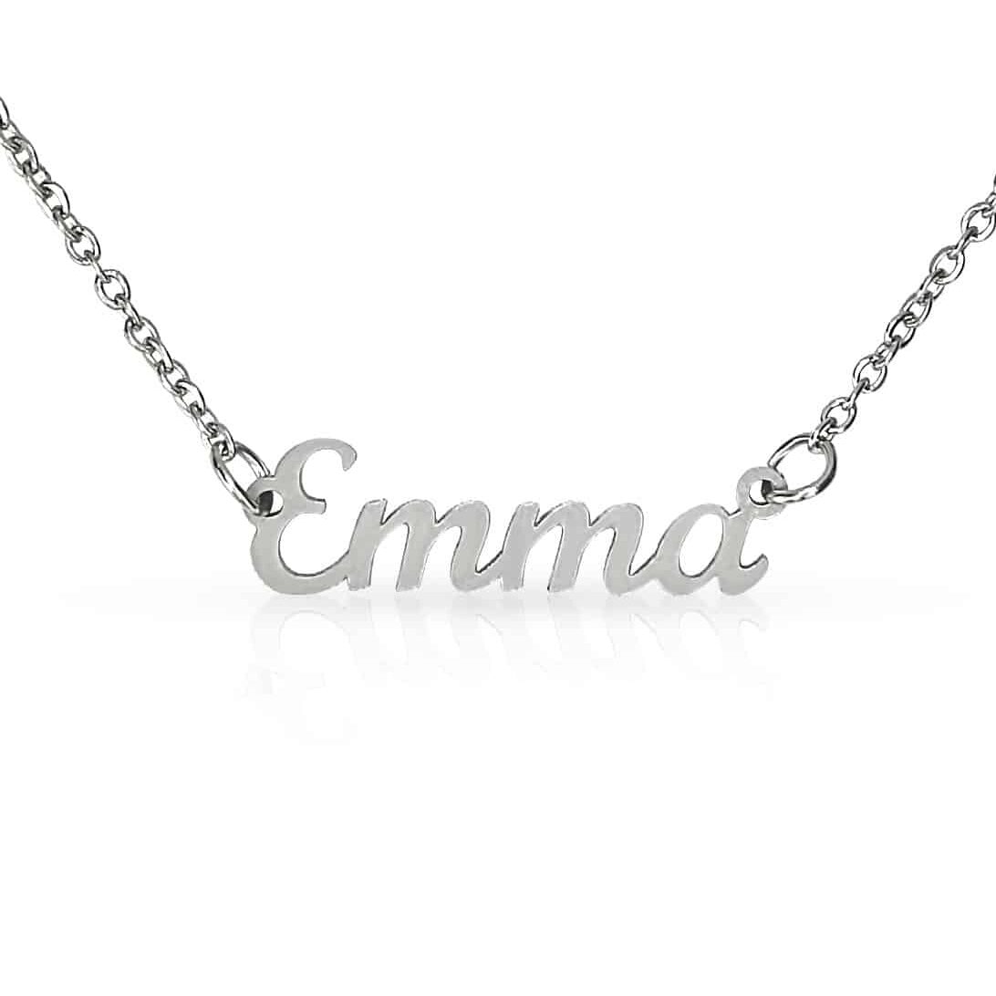 Custom Name Necklace, Silver, Accessories, Jewelry, Pendant