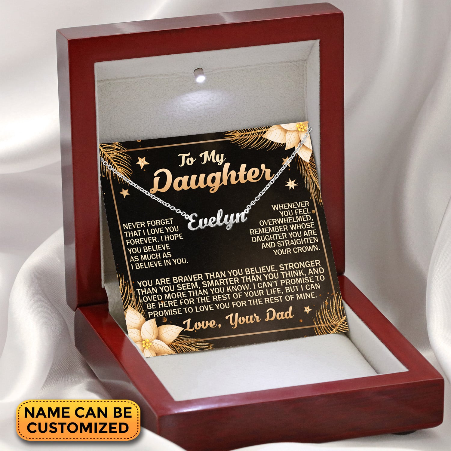 Love Knot,  Luxury Wooden Box,  Mahogany Box,  Message Card,  PSD,  Box,  Text