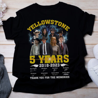 YellowStone 5 Years Anniversary 2018-2023 T-Shirt - Hoodie