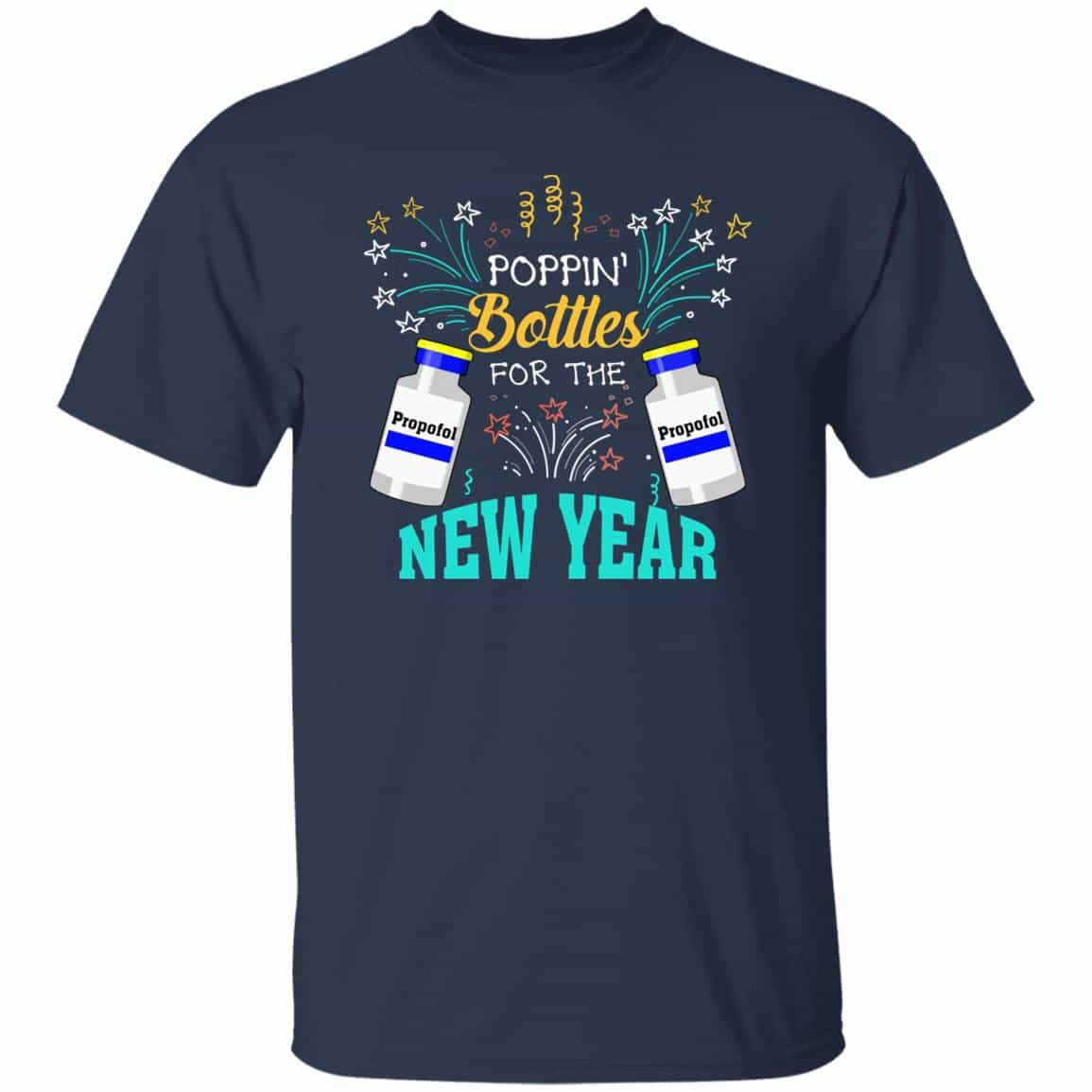 Propofol Bottle CRNA Medical Critical Care New Years Eve ICU Nurse