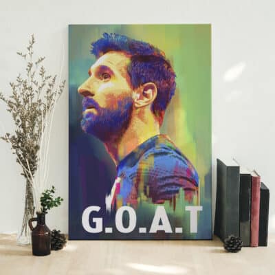 Alternative view of G.O.A.T Messi 2022 Football Soccer Argentina T-Shirt - Goat Shirt