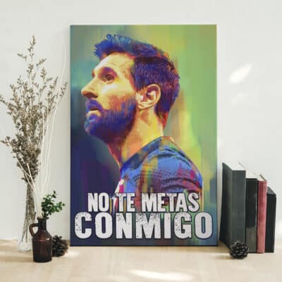 Alternative view of No Te Metas Conmigo Canvas - Don't Mess With Me Poster - Funny Argentina Canvas Poster