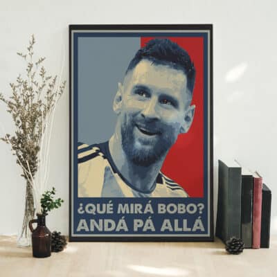 Alternative view of Qué Miras Bobo - Qué Mira Bobo Canvas - Argentina Winner Poster