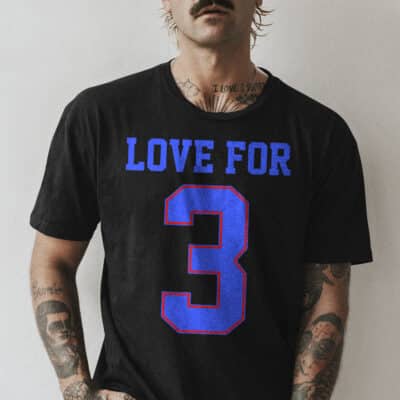 Love For 3 T-Shirt Pray for Damar Shirt