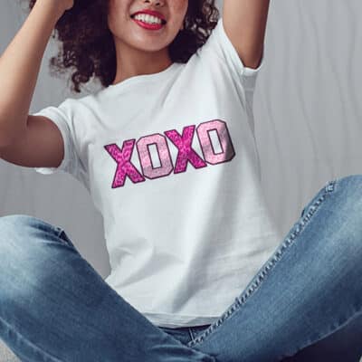Alternative view of XOXO Shirt, Xoxo Valentines Day Shirts, Couple XOXO Shirt, Couples Love Shirt, Love Shirt, Valentines Day Gift, Xoxo Tee