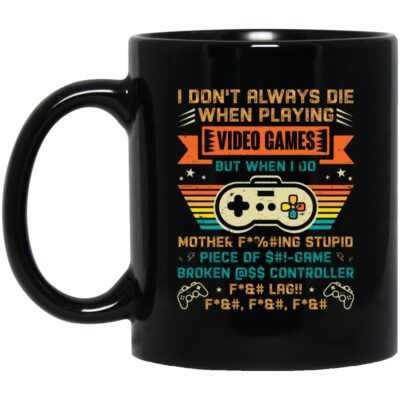 11 oz. Black Mug
