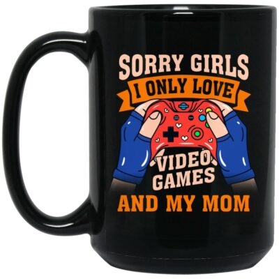 15 oz. Black Mug