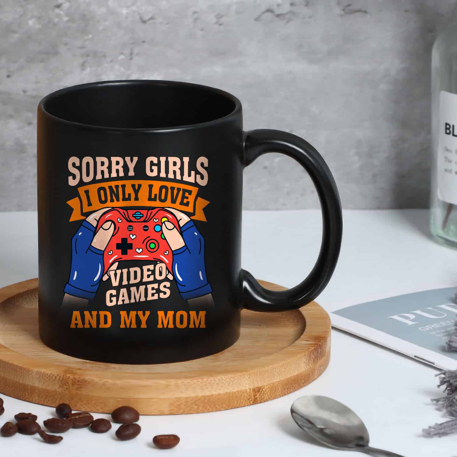 2. Video Games and Mom Mockup 2