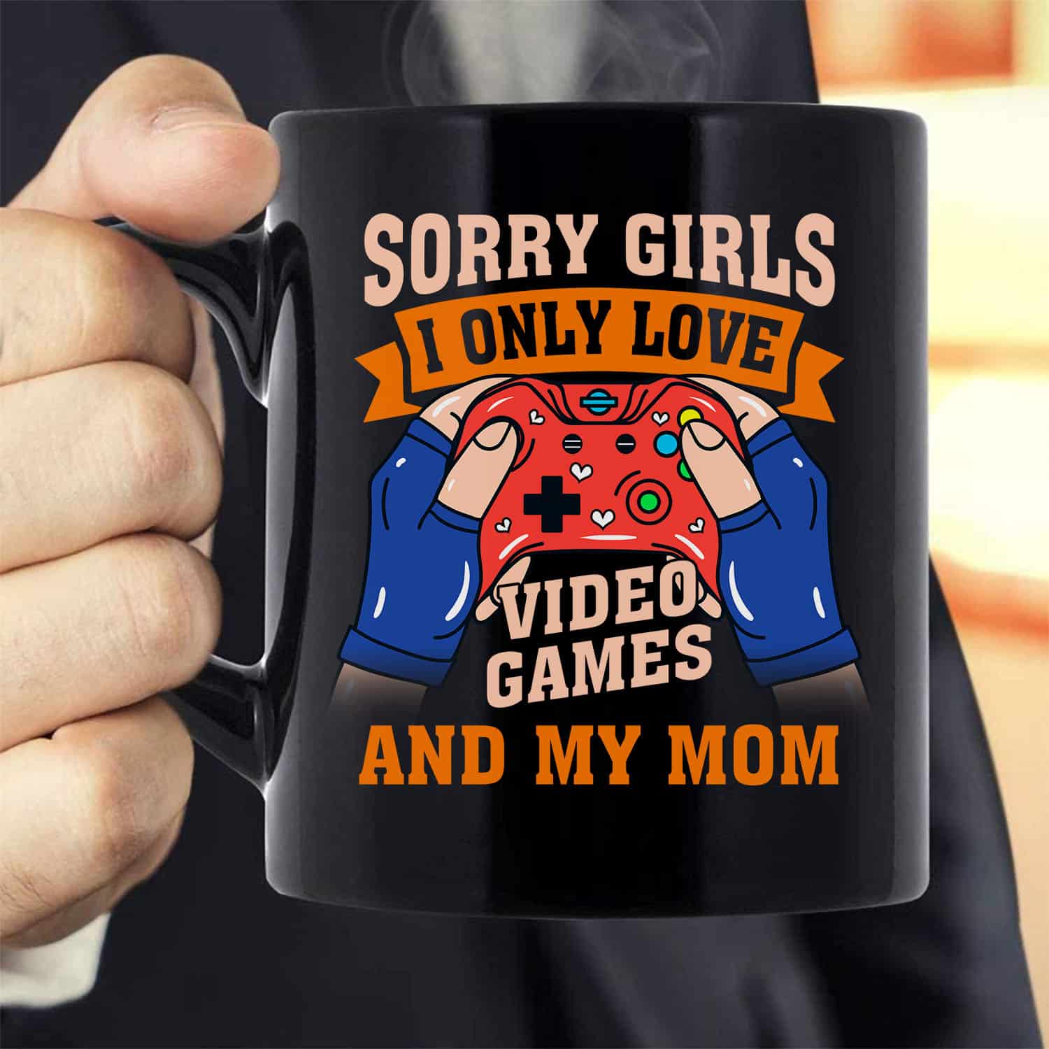2. Video Games and Mom Mockup 4