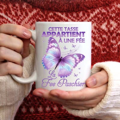 Cette Tasse Appartient À Une Fée La Fee Paschier Coffee Mug - Accent Mug