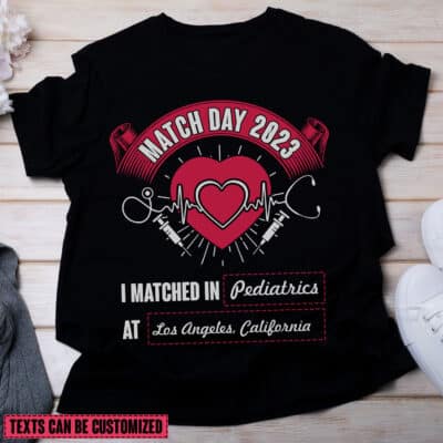 Personalized Match Day 2023 Future Doctor Physician Residency Fill In T-Shirt