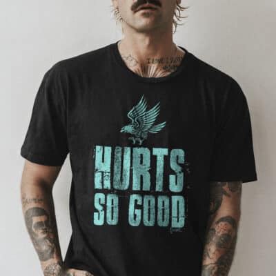 Hurts So Good Eagles Fan SO GOOD BIG AND BOLD T-Shirt