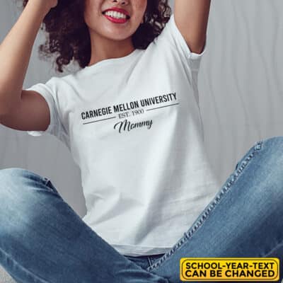Alternative view of Custom University Name Sweatshirt T-Shirt - Personalized School Name and Year Sweatshirt Tee
