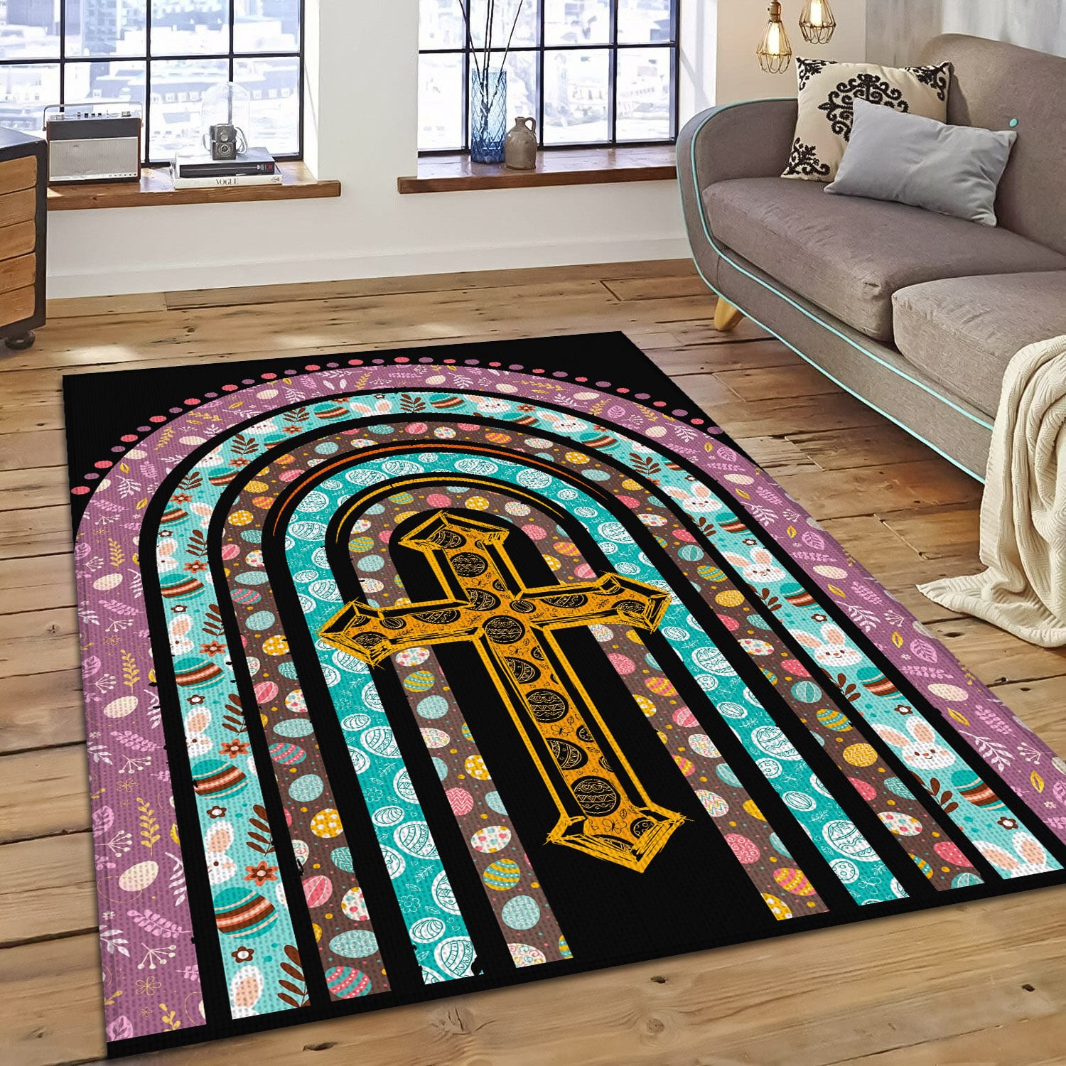 Rectangle Rug Mockup 3