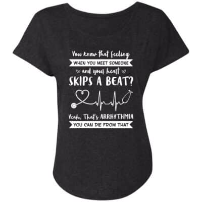 Ladies Triblend Dolman Sleeve