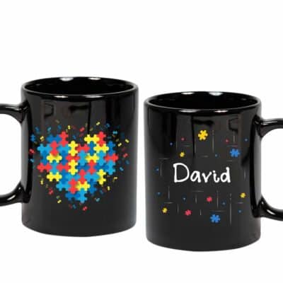15 oz. Black Mug