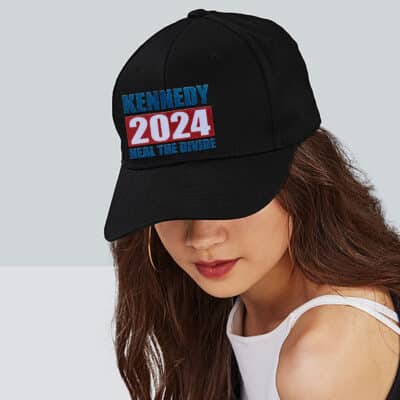 Alternative view of Kennedy 2024 For President Election Hat - Political 2024 Twill Cap