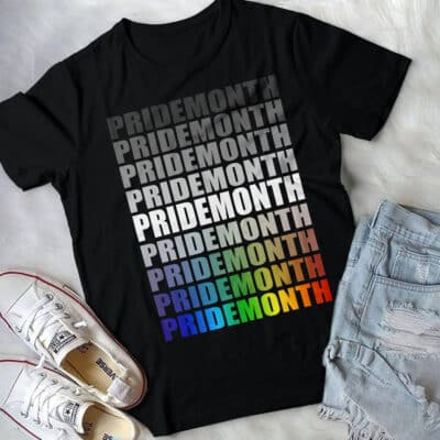 PrideMonth Demon Shirt - LGBT Pride Month Gay Pride Month Transgender Lesbian Tee Shirt