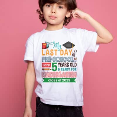 Last Day of Pre-School Ready for Kindergarten 2023 Youth Tee - Pre-School Last Day Shirt