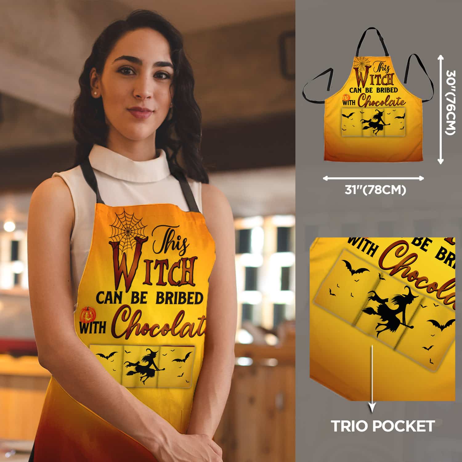 4VT. This Witch Can Be Bribed apron mk2