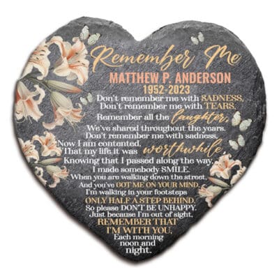 Heart Memorial Stone