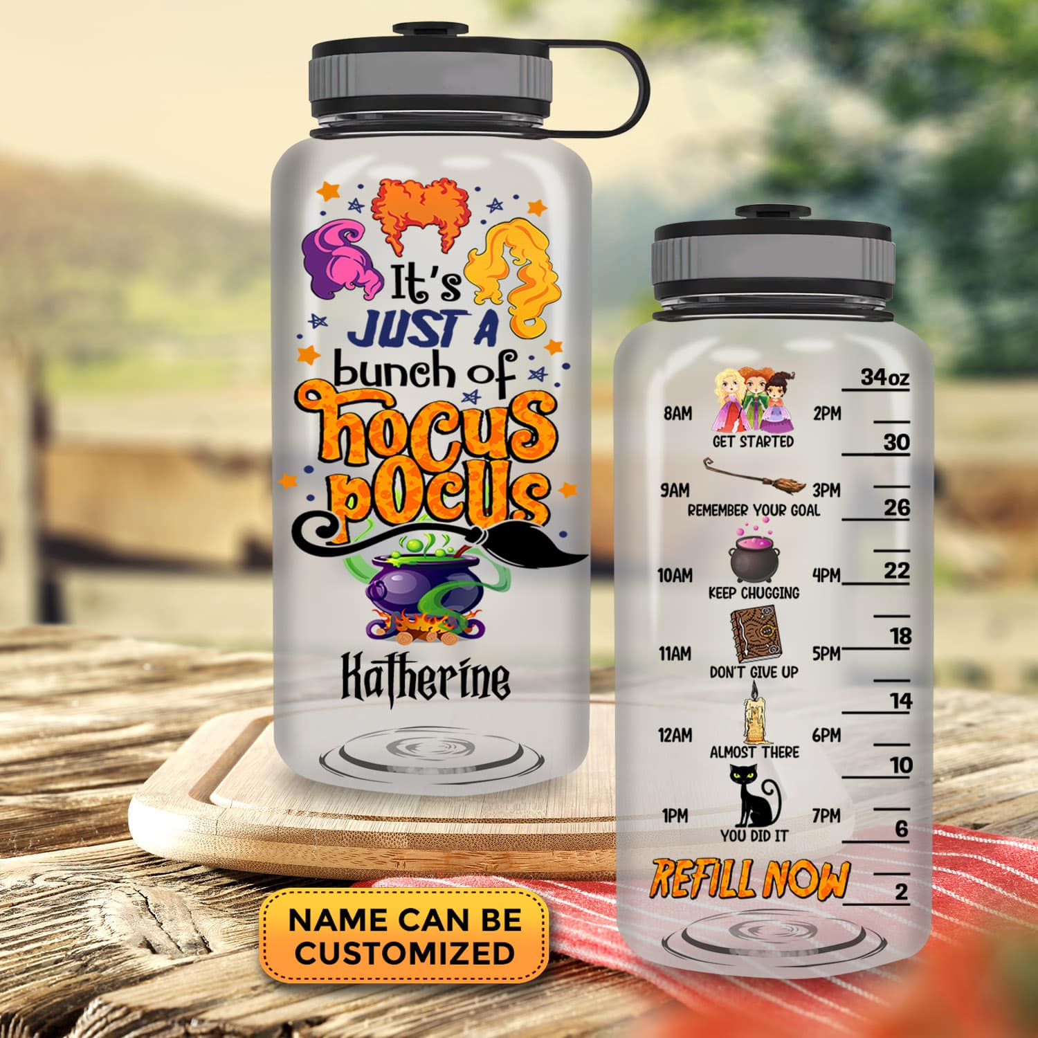 34OZ Tracker Water Bottle Mockup 1