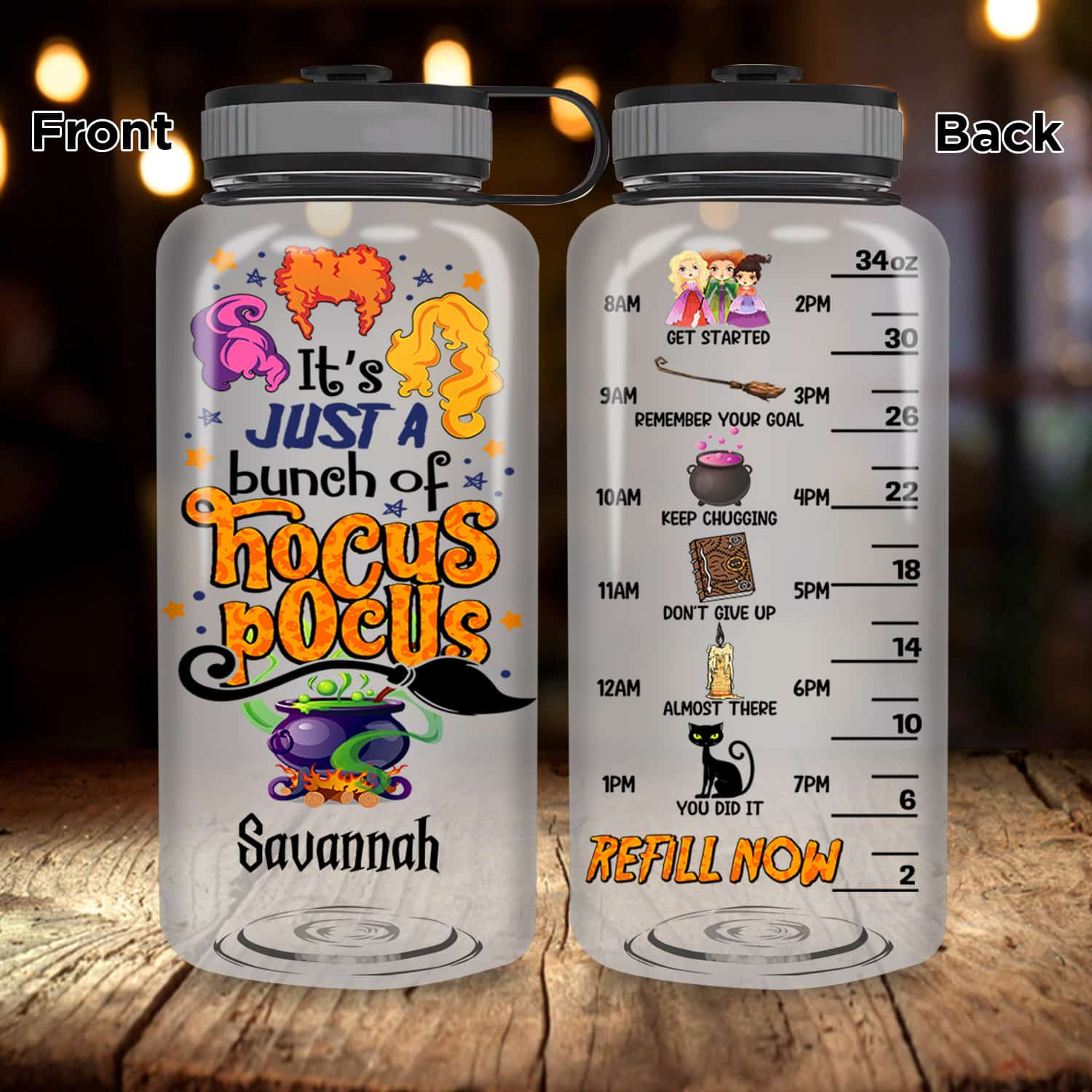 Mockup Main Feature Image 34OZ Tracker Water Bottle