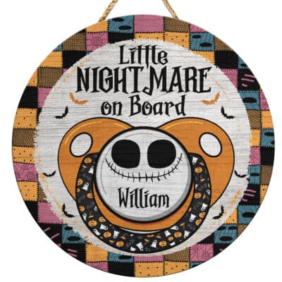 Wooden Door Sign