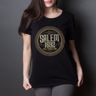 Salem 1692 They Missed One T-Shirt - Funny Witches Halloween Tee Shirt