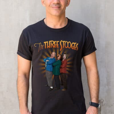 Funny The THREE STOOGES T-Shirt - Hoodie - Funny Movie Shirt