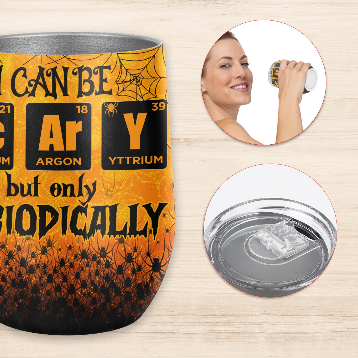 12oz wine tumbler Mockup Keyfeature 2