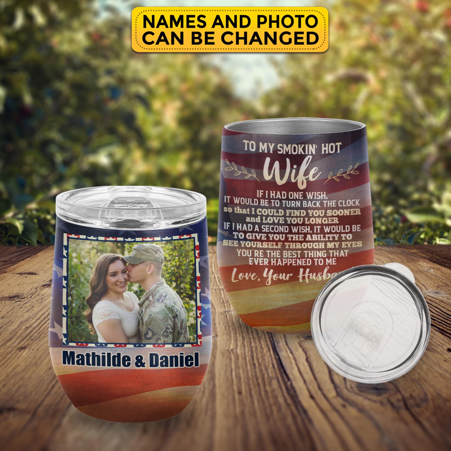 12oz wine tumbler Mockup 1