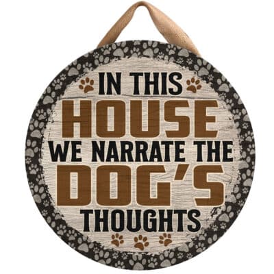 Wooden Door Sign