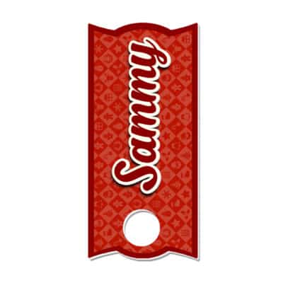 Tumbler Name Tag (2 layers)