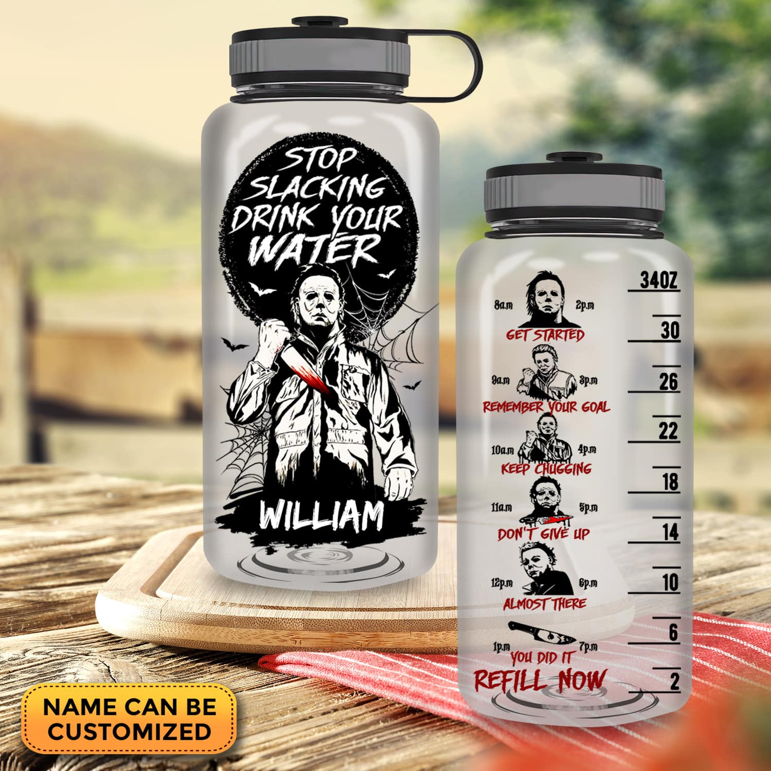 34OZ Tracker Water Bottle Mockup 2