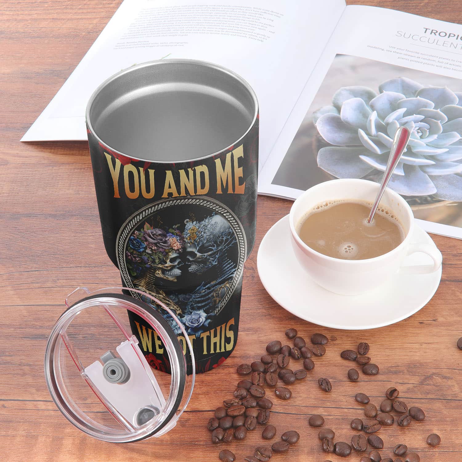 30OZ Curved Tumbler Mock Up 3