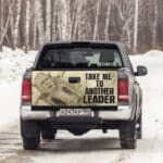 Biden Funny Meme Alien Corps Mexican Congress Joe Biden UFO Truck Tailgate Decal Sticker Wrap