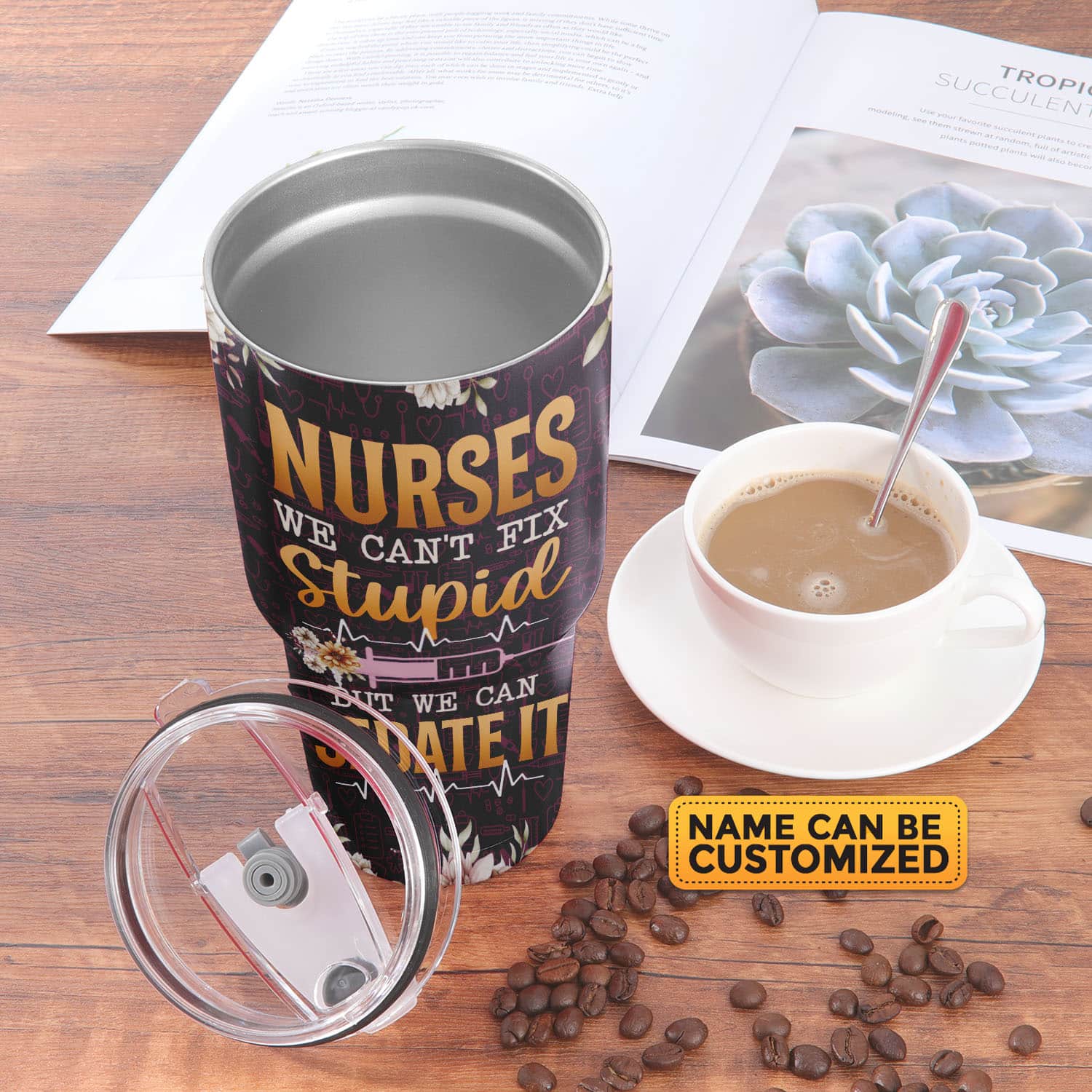 30OZ Curved Tumbler Mock Up 3