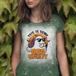 This Is Some Boo Sheet Funny Boo Ghost Halloween Bleached T-Shirt