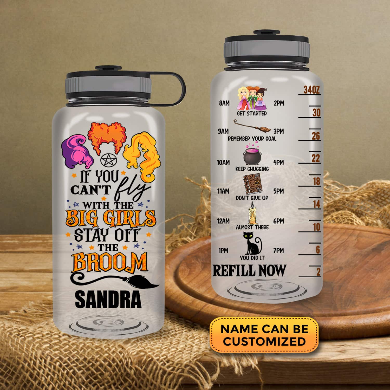 34OZ Tracker Water Bottle Mockup 1