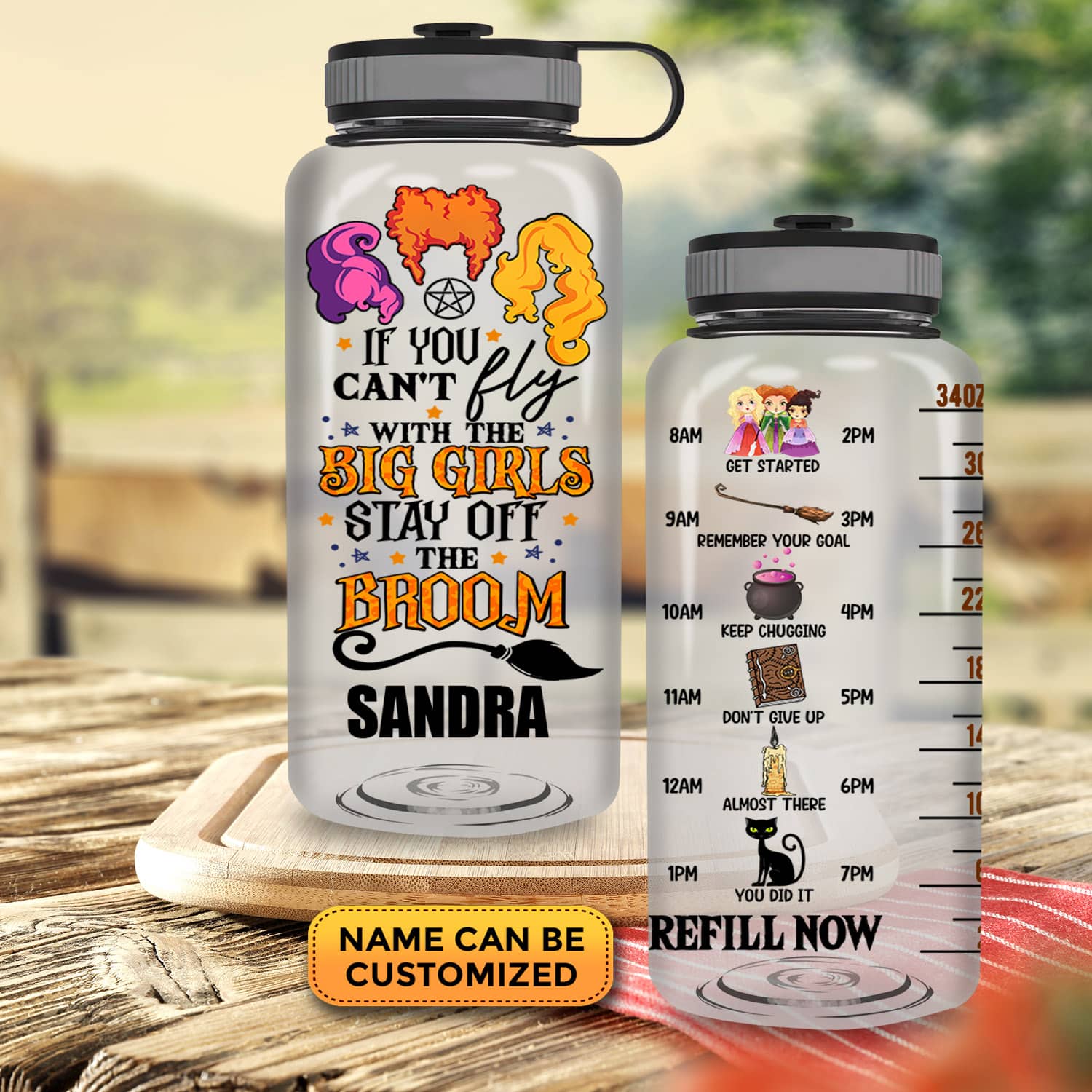 34OZ Tracker Water Bottle Mockup 2