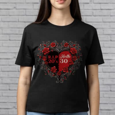 Alternative view of Rip 20s Hello 30 Funny Birthday Shirt - 30th Birthday Shirt, Vintage 1993 Tshirt, Rip to My Twenties Tee
